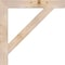 Ekena Millwork Traditional Block Smooth Bracket, Douglas Fir, 3 1/2"W x 30"D x 30"H BKT04X30X30TRA05SDF - alternate 2